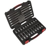 Sealey Trx-étoile Douille Set 32pc 1cmSq Drive - Platine Séries AK89001
