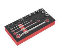 Sealey TRX-Star ouille Et Clé À Molette 16 Pièces AK61801
