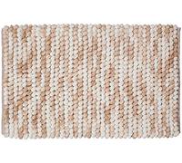 Sealskin Badteppich Vintage Sand Tapis de Bain, Tissu, Ecru, 80 x 50 x 2,5 cm