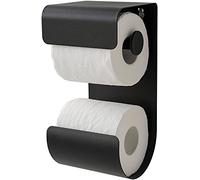 Sealskin Brix, Porte-rouleau papier toilette, Métal, Noir