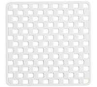 Sealskin Doby, Tapis Antidérapant, 50 x 50 cm Caoutchouc Blanc