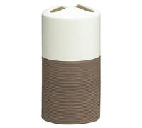 Sealskin Doppio, Porte-brosse à dents porcelaine, Marron