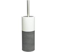 Sealskin Doppio, Porte-brosse WC porcelaine, Gris
