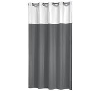 Sealskin Double, Rideau de douche, Polyester/Coton, 180x200 cm, Gris