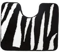 Sealskin Safari, Tapis de Contour WC, Acrylique, 50 x 60 cm, Noir