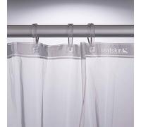 SealskinClear Rideau de douche PEVA, Transparent