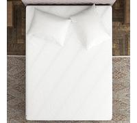 Sealy Protège-Matelas de Protection complète - Housse de Protection Anti-Taches imperméable Lavable en Machine pour Grand lit