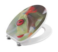 SEAT WC EN 3D DECORATION FROG