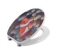 SEAT WC EN CLOWN 3D DECORATION FISH