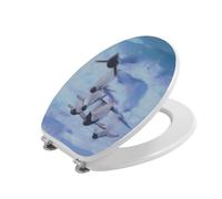 SEAT WC EN DECORATION 3D PINGOUIN