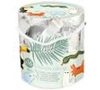 ScrapCooking – Seau de 16 emporte-pièces animaux, métal pour biscuits (Renard, Dinosaure, Lapin)