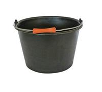 Seau 16L Plastique Noir Evase Anse 5,3 P.Plastique MONDELIN - 341031