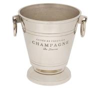 Seau à champagne 25x30,5cm 6000ml argent - Atmosphera Créateur d'intérieur