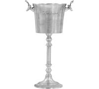 Seau à champagne Aluminium solide 39x29x71 cm Argenté