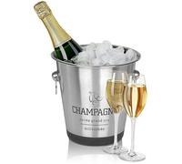 Seau à champagne - D 22 x H 21 cm - Acier inoxydable