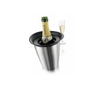Seau à champagne en acier brosse - - - Acier