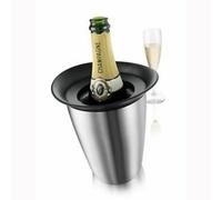 Vacu Vin - Rafraîchisseur à champagne - Élégant - Acier inoxydable brossé - Taille standard