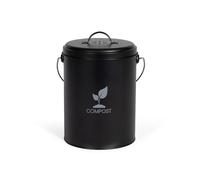 LIVOO Seau à compost de cuisine MES154N 6 L Noir