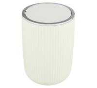 Seau à couvercle basculant Agropoli L blanc crème