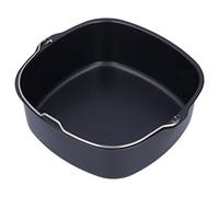 Seau à Gâteau Panier à Gâteau Fournitures de Cuisson Accessoires de Friteuse à Air Moule à Gâteau carré Moule à Gâteau Friteuse en Fer Moule à Gâteau Baril à Gâteau Accessoires