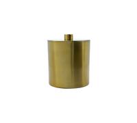 Seau à glace 16 cm acier laiton antique HDKett