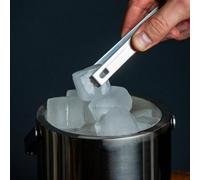 Seau à glace avec couvercle - Acier inoxydable - 1,3 litre - Jusqu'à 30 glaçons