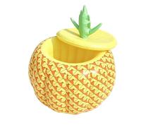 Seau À Glace De Fête | Ananas Gonflable de Grande capacité avec Couvercle | Seau À Boissons Refroidisseur De Glace | pour Fêtes Estivales Plage Piscine Pêche Camping Pique-Nique Bouteille d'eau