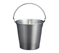 Seau à glace en acier inoxydable 304 conçu pour servir des collations, des frites, du poulet frit et des boissons dans les bars et événements (argenté) - 700 ml