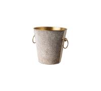 Seau à glace en aluminium couleur cuivre, pour champagne, compact - Chehoma, Vache - 20xP13x26 cm