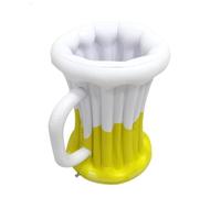 Seau À Glace Gonflable Grandes Décorations De Fête Hawaïennes Portables | Chope De Bière Gonflable Refroidisseur À Boissons Pour Oktoberfest Glacière Flottante D'extérieur Pour Barbe