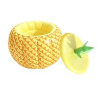 Seau à Glace | Grand Ananas avec Couvercle | Seau à Glace d'extérieur et bac à Boissons | pour Fêtes Estivales Plage Piscine Pêche Camping Pique-Nique Bouteille d'eau