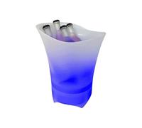 Seau à glace haut-parleur sans fil lumières clignotantes colorées | Seau à glace portable Chill pour vin, soda, boissons avec haut-parleur sans fil intégré pour home cinéma, théâtre, extérieur