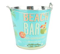 Seau à glace isolé épais, refroidisseur de baignoire à boissons de 3 gallons pour vin, bière, champagne, refroidisseur de boissons portable pour fête, barbecue en plein air, seau