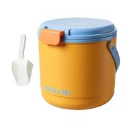 Seau à glace portable 2 en 1 avec 2 plateaux | Bac à glaçons pour la maison, le vin, les fêtes, les cocktails, les boissons, le camping, les pique-niques en plein air