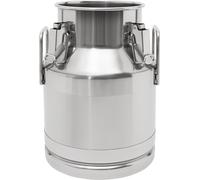 Seau à lait 10 L, pot à lait, seau en acier inoxydable