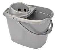 Seau À Mop En Plastique Draper 12L Avec Bec Verseur Latéral Et Essoreuse 24778
