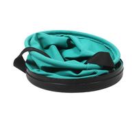 Seau à Outils Rond en Toile Robuste, Fond Dur 20kg, Vert | Crochet Pivotant, Sangle Stable, Rangement Suspendu, pour Outils D’électricien, Chantiers Chargés