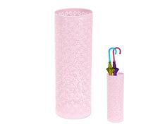 Seau À Parapluie - Porte-Parapluie En Métal | Seau De Rangement Porte Parapluie | Créatif Creux Seau Porte-Parapluie Debout Canne Canne Support Pour Entrée Maison Bureau, Vase Décoratif (42×15 Cm)