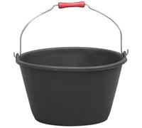 ALUMINIUM ET PLASTIQ Seau à Vendange 16 L Noir