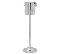 Seau à vin / à champagne massif de luxe avec support Solid Design H 100cm L 32cm de la maison Casa Padrino
