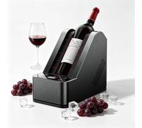 Seau à Vin électrique, Refroidisseur De Champagne Sans Glace | Refroidissement rapide par semi-conducteurs et température réglable de 5 à 20 °C, commande tactile, facile à nettoyer
