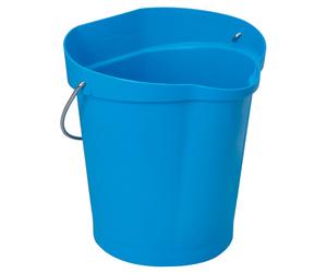 Seau alimentaire Vikan 12 L bleu