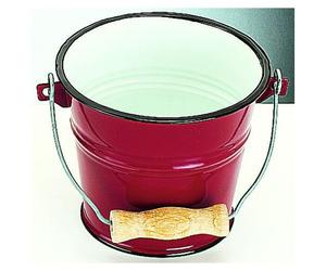 Seau Anses Rouge 22 Cm