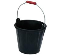 SEAU CAOUTCHOUC ARME 12 LITRES ALLEGE POIGNEE PRO TALIAPLAST - 320168