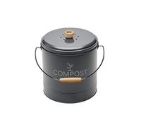 Seau À Compost Rond 8l Gris - 040615
