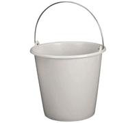Seau de ménage - 5 L - blanc pailleté