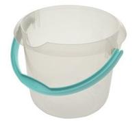 keeeper Seau avec Graduation Intégrée et Poignée Ergonomique, 5 L, Mika, Nordic Blue