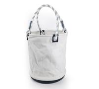 Seau de Rangement 40 X 30 cm, Capacité de Charge de 50 Kg, Fond en Plastique, Clous, Organisateur D'Outils pour Travaux D'Entretien, Blanc.
