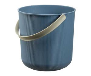 Seau de Rangement Elégant Coloré 10 litres - Bleu