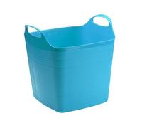 Seau de rangement - FACILITYS - Flexible - Robuste - Coloré - Bleu - Garantie 2 ans - Idéal pour tâches quotidiennes